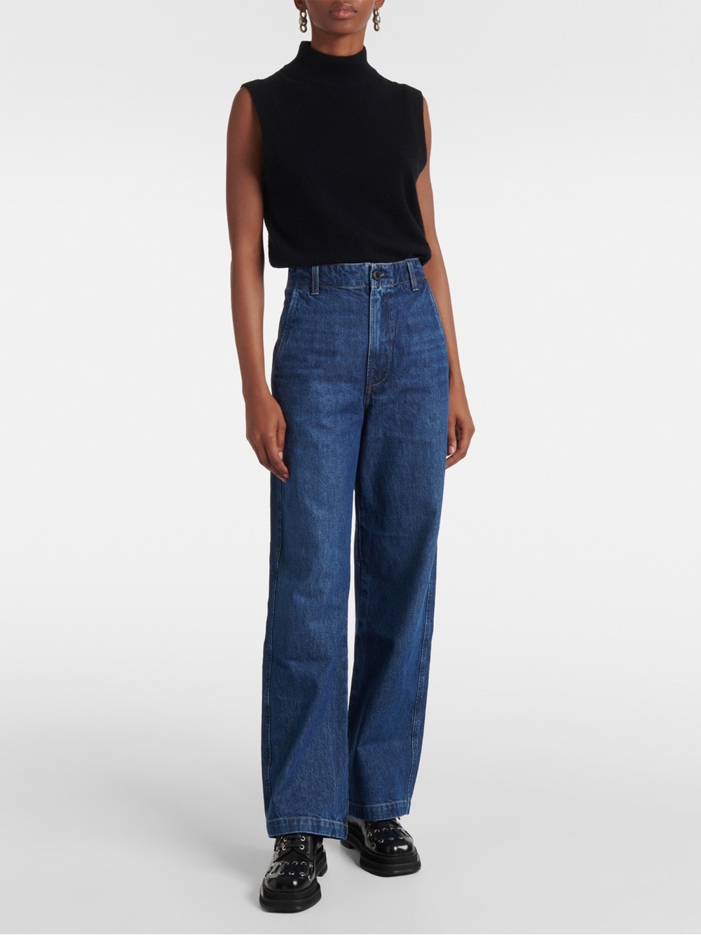 Citizens of Humanity Adjani Wide Leg Trouser Jeans Medium Wash, Size 27 Anthro